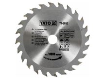 Fűrésztárcsa fához 130/16/2,0mm / 24 T YATO 