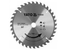 YATO Fűrésztárcsa fához 235 x 25,4 x 1,8 mm / 36T